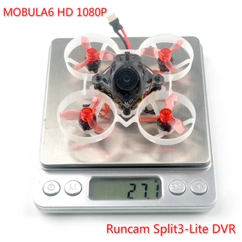 Happymodel Mobula6 HD Runcam Split3-Lite 1080P DVR 65mm Crazybee F4 Lite 1S Tuși FPV Racing Drone FRSKY/FLYSKY/TBS BNF Jucării DIY