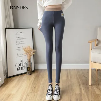 Noi 2020 Toamna Iarna Legging Elastic Slim Cald Catifea Femei Jambiere de Mari Dimensiuni Moda Gros Subțire Streetwear Elegante, Pantaloni