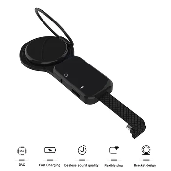 Tip C-3.5 mm sau Tip C Casti Cablu Căști Audio Adaptor de Încărcare Converter pentru Xiaomi, Huawei Mate 10 Pro Android Telefon