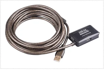 1buc USB2.0 4 Porturi HUB cu 5M/10M/15M/20M de Cablu amplificator de semnal pentru Laptop Ultrabook noi pentru Windows XP