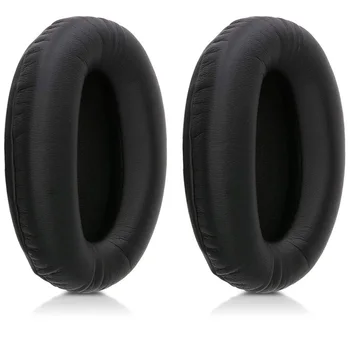 2 buc Rotund de Protecție din Piele Tampoane pentru Urechi Moi Confortabile Înlocuire Capac Căști Perna Stanga Dreapta Mini Pentru Sony WH 1000XM2