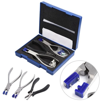 Ochelari Tool Kit fără ramă de Ochelari de vedere de Reparare Demontare Clește Setul de Unelte pentru Reparatii Ochelari