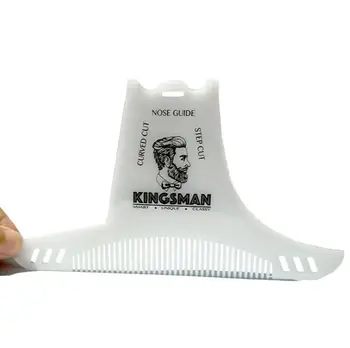Barba Modelarea Styling Șablon Barba Pieptene pentru Bărbați Ras Păr, Barbă, Mustață Îngrijire Instrumente de Styling Tăiați Șablonul Piepteni