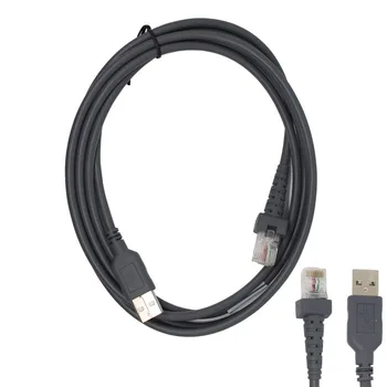 5pcs/10buc Nou USB 3M Pentru Motorola Symbol Scanner de coduri de Bare Cablu LS2208 LS4208 DS6708 LS1203 Scanere de coduri de bare pda