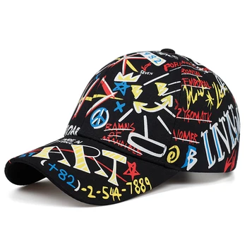 Noua moda in aer liber șapcă de baseball hip hop de imprimare golf hat sport de agrement moda pălărie de soare reglabila bumbac tata pălării