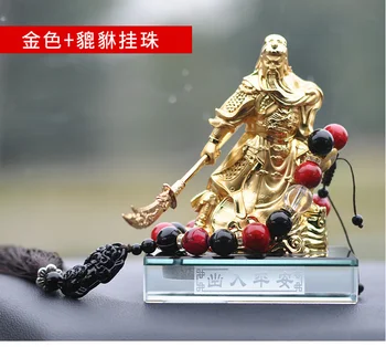 BUNA BIROUL de ACASĂ de Companie MAGAZIN AUTO TOP Eficace Bani de Desen afacere înfloritoare de Aur GUAN GONG Buddha FENG SHUI ALAMĂ statuie