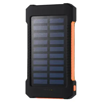 Solar Power Bank 30000mah rezistent la apa Baterie Externă de Rezervă Powerbank Baterii de Telefon Incarcator LED-uri de unde această putere Banca Reîncărcabilă