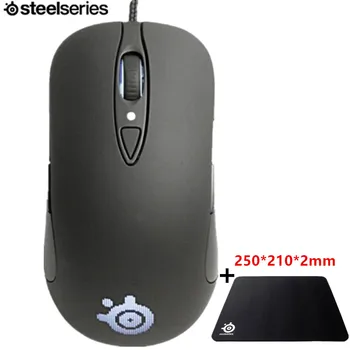 Steelseries SENSEI RAW Frostblue mouse-ului de Gaming Steelseries Engine Steelseries mouse Laser +SteelSeries QcK Mini 250*210*2mm