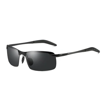 HBK Vintage Sport ochelari de Soare Polarizat Bărbați Impermeabil de Conducere TAC Fotocromatică Lentile de ochelari de Soare de Primăvară Aliaj Templu UV Ochelari de soare
