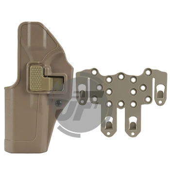 Tactic CQC Serpa Ascunderea Toc Pistol Mâna Stângă Rapid Pistol Caz w/ STRIKE Platforma MOLLE Pentru Glock 17 19 22 23 31 32