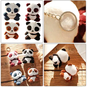 10cm de Desene animate Drăguț Panda de Pluș Animal de Pluș Jucarii Copii Pentru Sugari Moale Drăguț Papusa Minunat Cadou Cadou Papusa Jucării pentru Copii cadouri