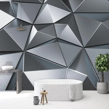 Tapet personalizat picturi Murale 3D Abstract Model Geometric Modern Living, Dormitor, TV Fundal Decor Papier Peint Murale 3D