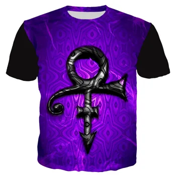 YX Fata de Brand Vara Animale Teuri Mens T shirt Fierbinte Cantareata Prinț 3d Imprimate T-shirt pentru Barbati Femei Casual T-shirt Crewneck Topuri