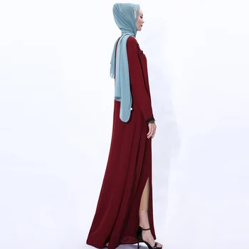 Ramadan Margele Abaya Femeile Musulmane Lung Rochie Maxi Dubai Caftan Halat De Partid Arabe Rochie De Cocktail Jilbab-Ul Haine Islamice În Orientul Mijlociu