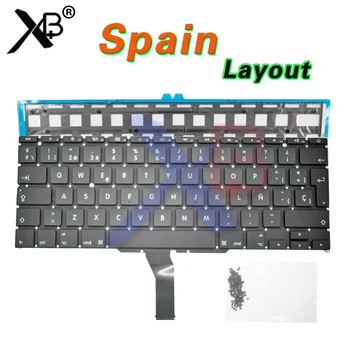 Pentru A1370 A1465 SP Spanish keyboard/Iluminare din spate cu iluminare din spate+100buc suruburi tastatura Pentru MacBook Air De 11.6