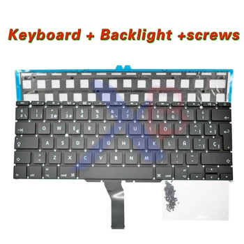 Pentru A1370 A1465 SP Spanish keyboard/Iluminare din spate cu iluminare din spate+100buc suruburi tastatura Pentru MacBook Air De 11.6