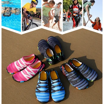 Bărbați Femei Aqua Pantofi Adidași Iute Uscat Înot, Încălțăminte Unisex Exterior Respirabil Amonte Pantofi De Plaja Dimensiunea 35-46 Pantofi De Plaja