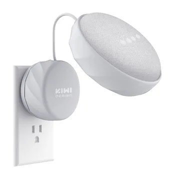 KIWI design 2 buc Priză cu Montare pe Perete Suport Pentru Start Google Mini UE/SUA Plug O economie de Spațiu de Depozitare Accesorii Sârmă Caz de Siliciu