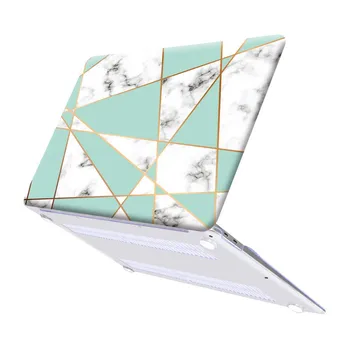 Laptop-Shell Caz Acoperă pentru Apple MacBook Air Pro Retina 11 12 13 15 16 Imprimarea Marmură Usoare Caz de Calculator