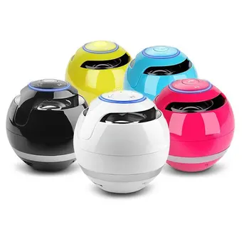 Mingea Difuzor Bluetooth Cu LED Wireless Portabil Mini Difuzor Subwoofer Cu Microfon FM Minge Multicolor cu Lumină Difuzor