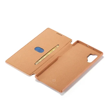 Capa pentru Samsung Nota 10 Plus flip case pentru Galaxy Note 8 Note9 Nota 10 Magnetic flip kickstand card caz
