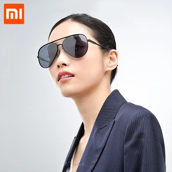 Xiaomi Mijia Aviator ochelari de soare Polarizat ochelari de Soare Lentile pentru Bărbat și Femeie Mare Rama de Ochelari Xiaomi ochelari de Soare