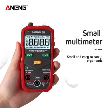 ANENG S1 Multimetru Digital True RMS Auto Gama Profesionala LCD automat Inteligent Multimetre de Tensiune Ampermetru Tester