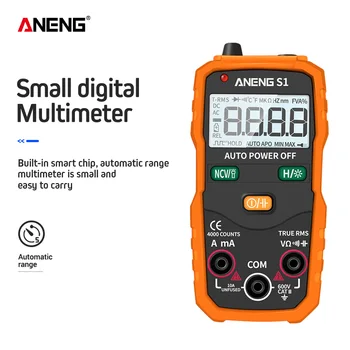ANENG S1 Multimetru Digital True RMS Auto Gama Profesionala LCD automat Inteligent Multimetre de Tensiune Ampermetru Tester