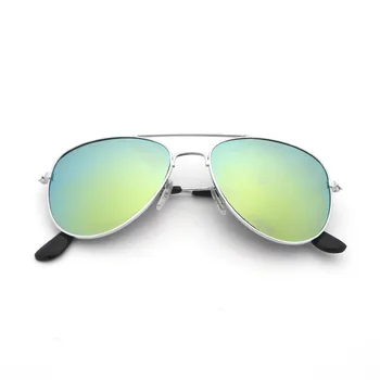 HXSP ochelari de Soare pentru Adulti Metal ochelari de Soare Broasca Oglinda Uv400 Universale ochelari de Soare