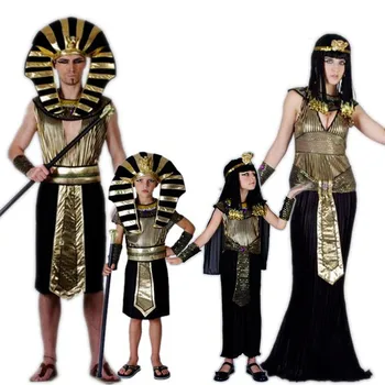Carnaval Egipt, Cleopatra Costume De Cosplay De Craciun Petrecere De Anul Nou Baieti Copii Faraon Egiptean Regal Rochie