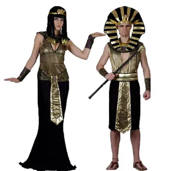 Carnaval Egipt, Cleopatra Costume De Cosplay De Craciun Petrecere De Anul Nou Baieti Copii Faraon Egiptean Regal Rochie