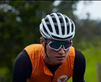 2020 Nou ușor Bărbați ciclism vesta windproof gilet tot sezonul nevoie de un ușor de transportat portocaliu și negru de culoare