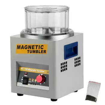 KT185 Magnetic Pahar de Bijuterii Polisat Finisher 2000 RPM, Lustruire Finisare Instrument