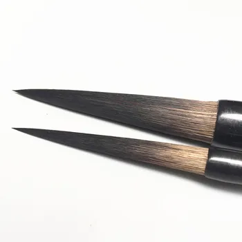 2 buc/lot Caligrafie Chineză Perie Pictura Chineză Perie Stilou Cerneală Chineză Perie Părul Lung Scris Perie Stilou Mo Bi Urs de Păr