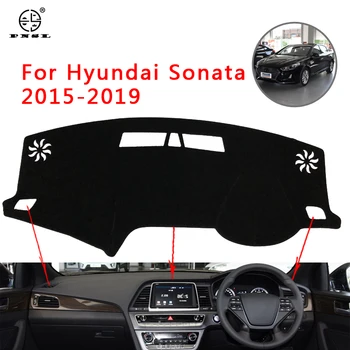 PNSL tabloul de Bord Masina Acoperi Bord Mat Dash Pad Covor Pentru Hyundai Sonata 2016 2017 2018 2019 anti - alunecare, anti - uv