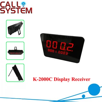 Sistem de Apel Wireless Receptor Desktop stil K-2000C show 3 grupe număr o singură dată