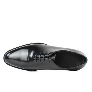 VIKEDUO Vara Noi de Sosire Barbati Oxford Pantofi Rochie 2019 Negru din Piele Nunta Formala Birou de Pantofi de sex Masculin Clasic Zapatos