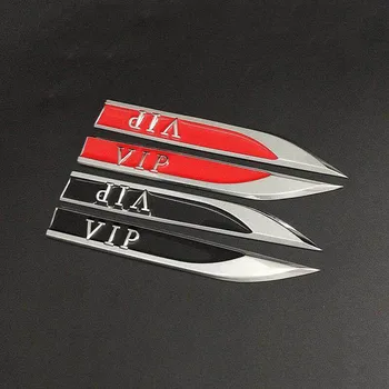 Masina de personalitate lama lama laterală a etichetei 3d tridimensional de metal etichetare modificat partea etichetă fender corpul autocolant pentru VIP logo-ul