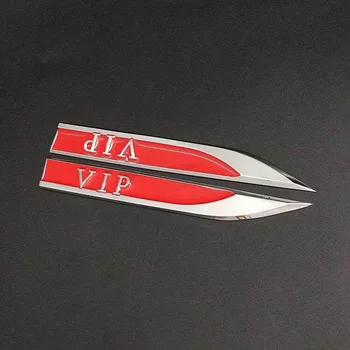 Masina de personalitate lama lama laterală a etichetei 3d tridimensional de metal etichetare modificat partea etichetă fender corpul autocolant pentru VIP logo-ul