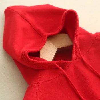 2020 Primăvara Și Toamna Noi Vrac Tricotate Hanorace Hanorac pentru Femei Hanorac Femei Maneca Lunga Pulover Jacheta Femei