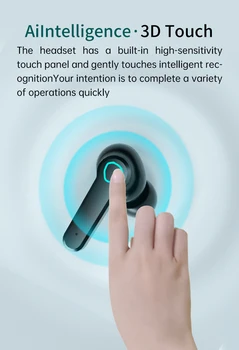 Noul Wireless V5.1 Căști Bluetooth TWS 9D Stereo Impermeabil Căști Căști de 4000mAh Încărcare Cutie Usoare Confortabil