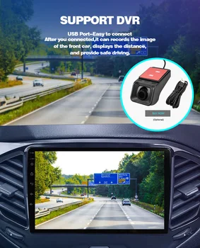 Masina de Radio Autoradio pentru Toyota Vios XP150 2013-2020 48EQ DSP 2 Din Navigare GPS Multimedia Video Player Android 10 4G 64G