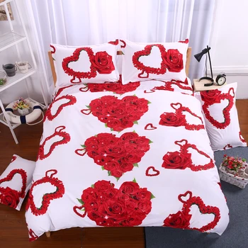 3d seturi de lenjerie de pat Butterfly Marilyn Monroe Leopard rose lenjerie de pat duvet cover sheet Regina king twin panda cuvertură de pat lenjerie de pat