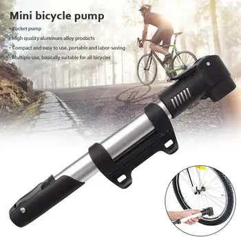 Portabil Mini Pompă de Bicicletă MTB Biciclete Rutier a pompelor de Umflare material Plastic de Înaltă rezistență Ciclism Pompa