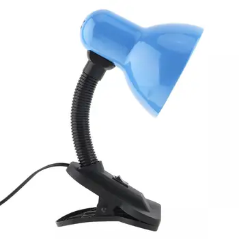 Portabil Flexibil Clip de Birou LED-uri Lampă de Masă Lumină cu o gamă Largă de Tensiune de Sprijin E27 Bec pentru Noptiera Copii Copii Carte de Lectură Studiu