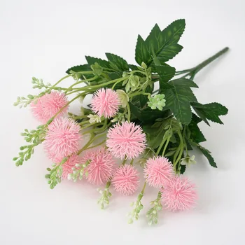 Cel mai bun Vânzător de Simulare Planta de Papadie Flori Artificiale DIY Plastic Fals Casa de Flori de Nunta de Decorare Cadou de Ziua Îndrăgostiților
