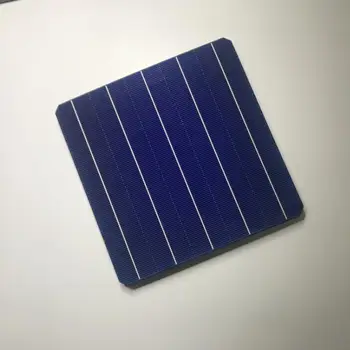 Monocristalin 156mmx156mm celule solare 4.8 W 0,5 V Fotovoltaice celule pe bază de siliciu 19.6% eficienta pentru panoul solar diy 100buc/Lot