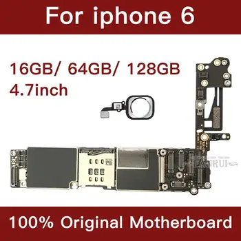 Pentru iPhone 6 4.7 inch Placa de baza Debloca Placa de baza Cu ID-ul Touch Funcția Completă Original IOS Instalat Logica Bord