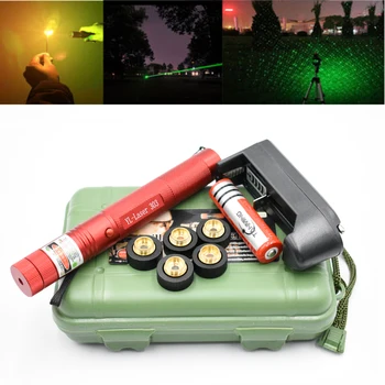 Militare Verde cu Laser Pointer 532nm 10000m de Mare Putere Lazer Chibrit aprins Lanterna și Lumină Arde Țigări de Vânătoare cu Laser Pen