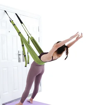 Yoga Hamac Leagan Reglabil Aerial Yoga Curea Hamac Agățat Multistrat Elastic Întinde Handstand Coarda Dispozitiv de Formare гамак
